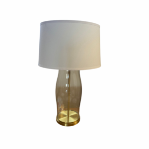 Clear Glass Base Decorative Lamp